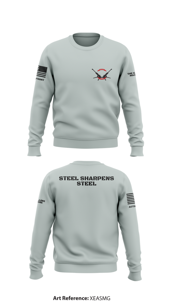 Battery 2-146 FA Store 1 Crew Neck Sweatshirt - XEAsmg Emblem Athletic