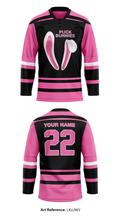 hockey jersey pink