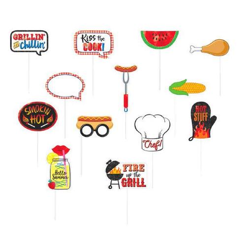BBQ Theme Photo Props* - Amscan