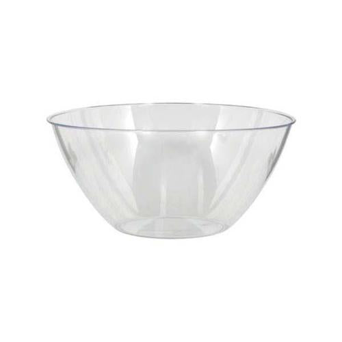Plastic Clear Medium Bowl 2qt - Amscan
