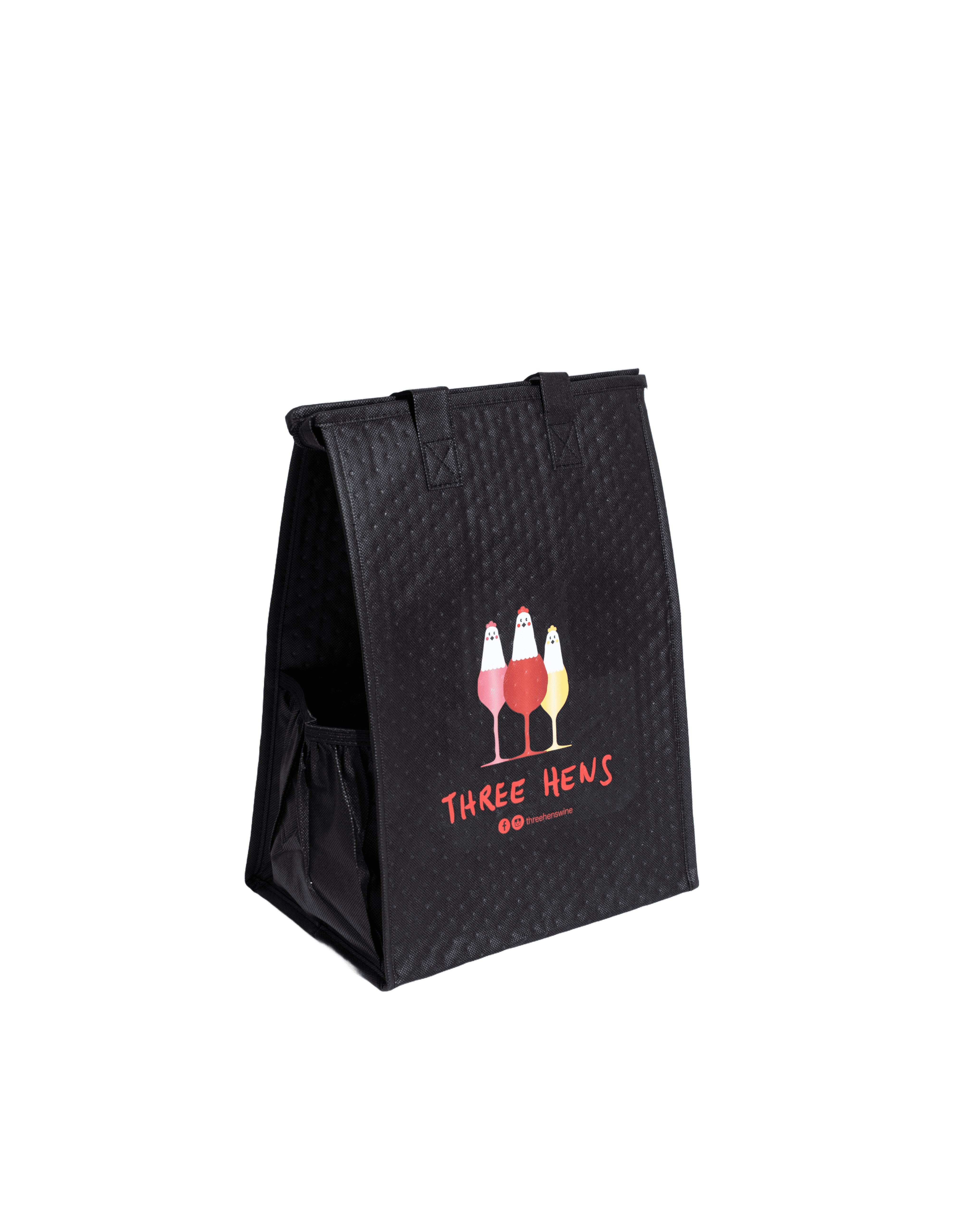 Get (1) Three Hens Thermal Bag (Freebie) for (3) Three Hens Red 750ml or Three Hens White 750ml