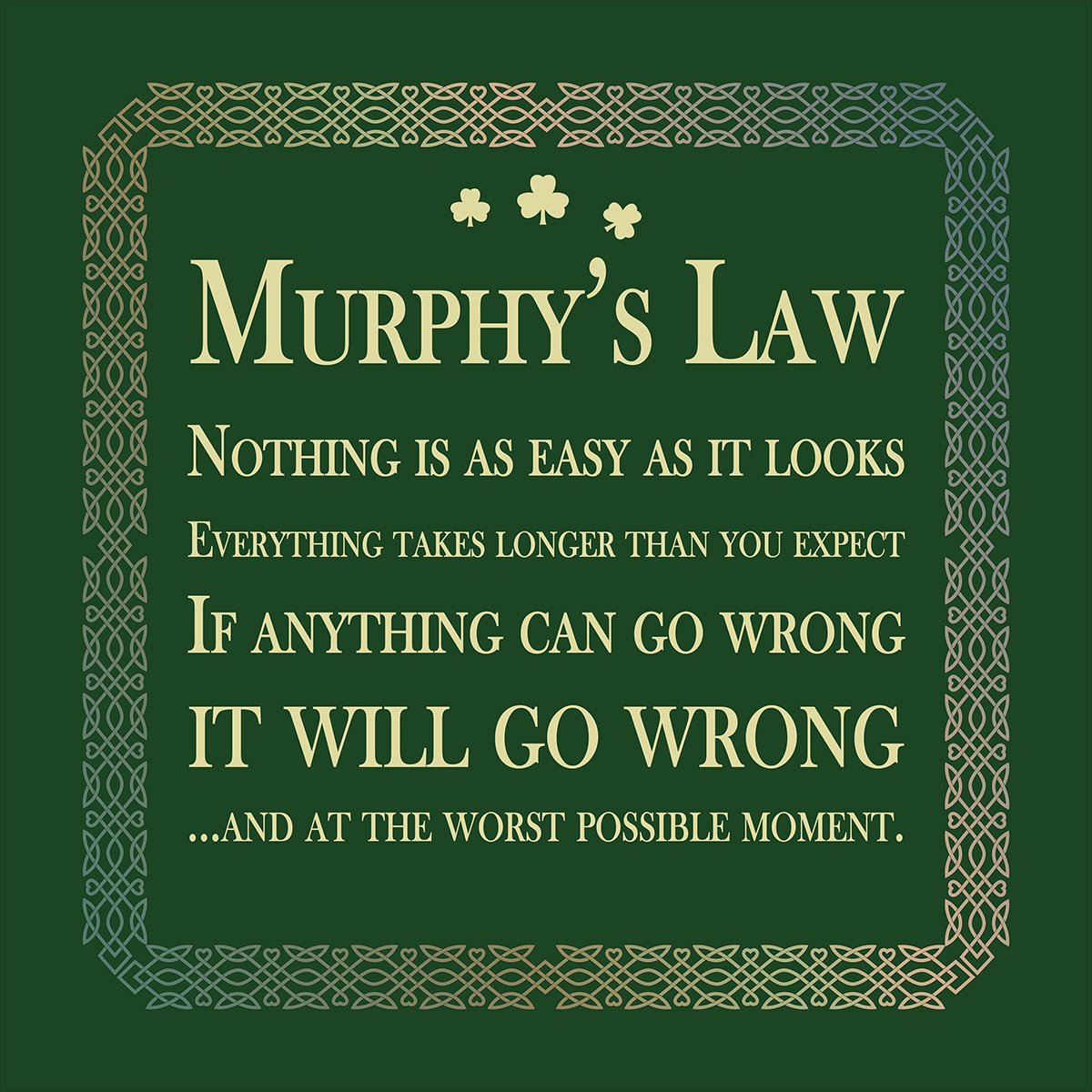 Image result for murphys law