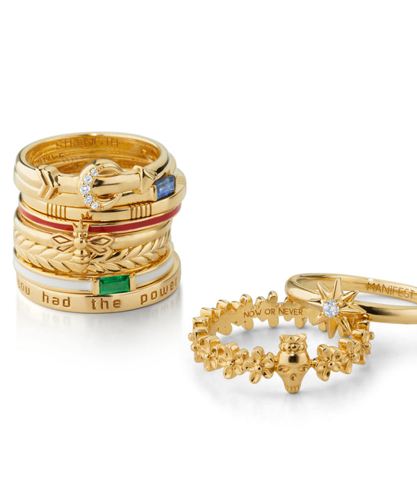 Poesy Stackable Rings