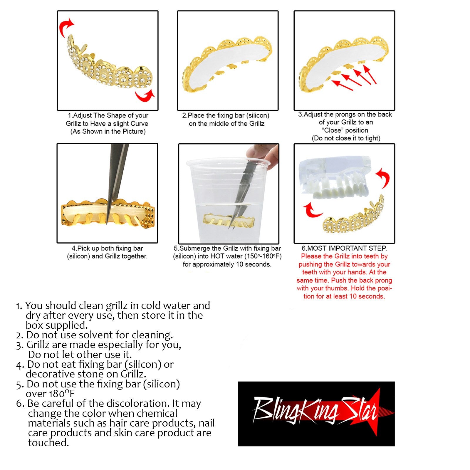 SILVER GRILLZ SINGLE HALF STONE