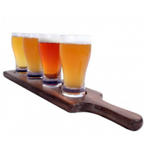 High Caliber Beer Tasting Tray For Samplers & Flights