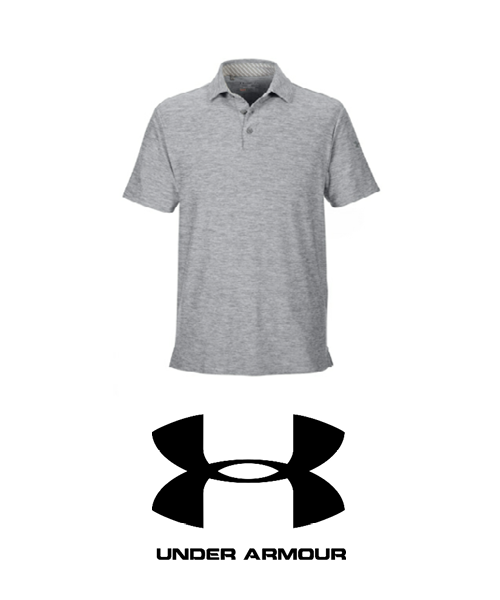 Under Armour brand polo for custom printing with UGP