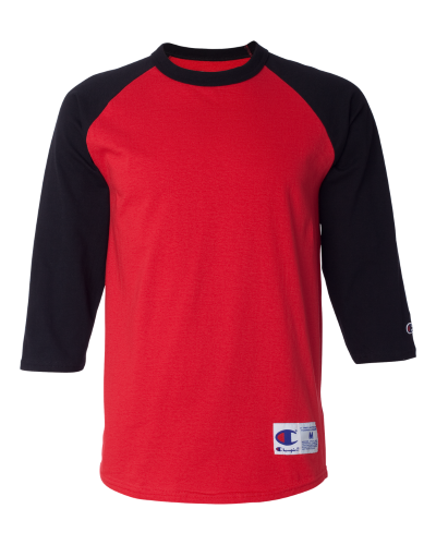 champion baseball jersey red