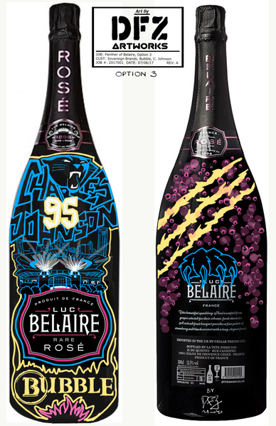 Luc Belaire Custom Art Bottle 3