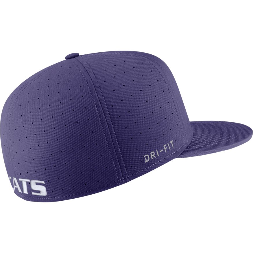 wandelen Serie van Souvenir Kansas State Wildcats Nike Purple Aero True Fitted Baseball Cap - 2009 –  K-State Super Store