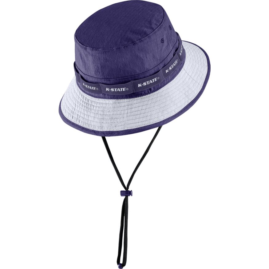 nike purple bucket hat