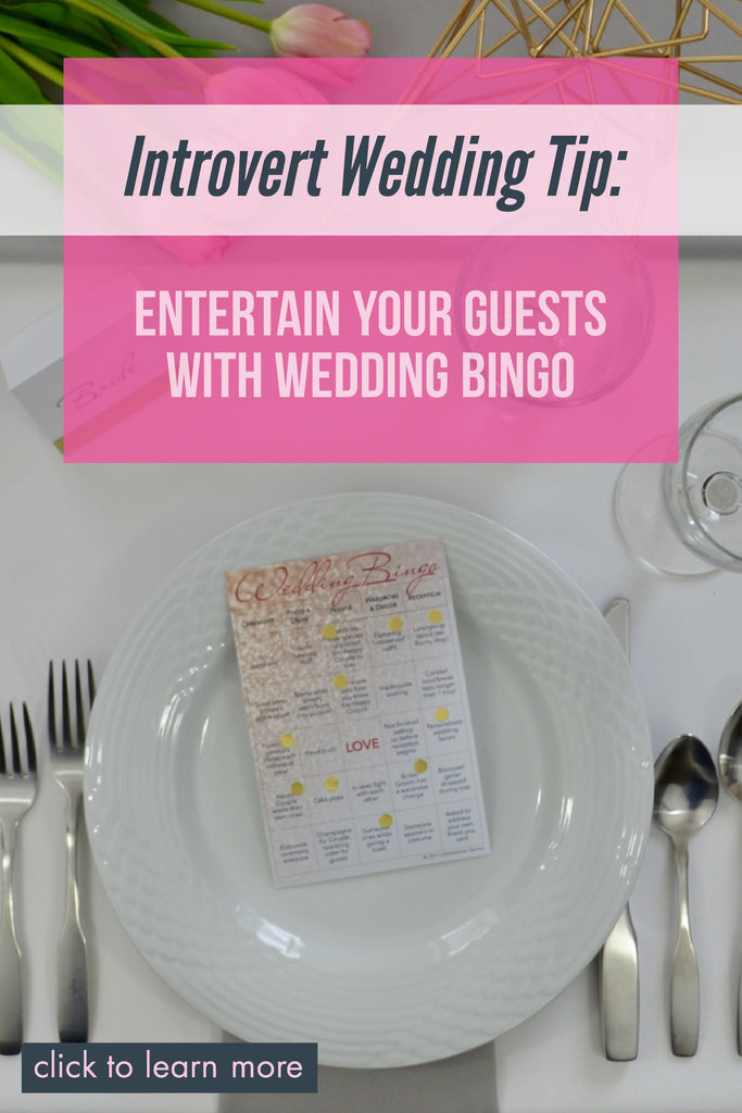 The Introvert's Wedding Reception Game