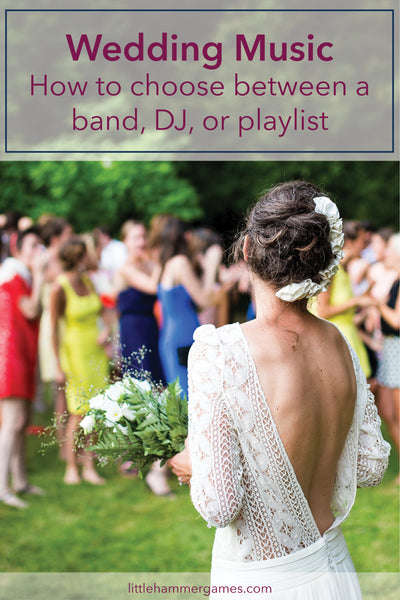 Wedding Music: How to choose between a band, DJ, or playlist