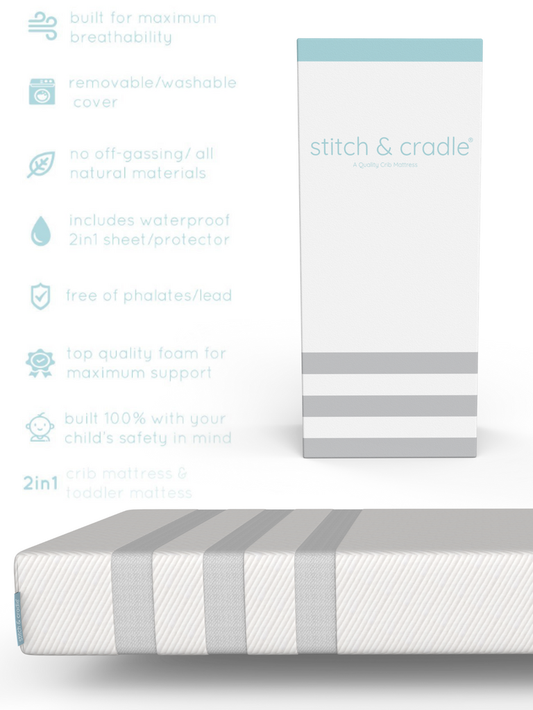 stitch and cradle crib mattress