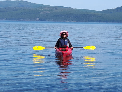 Kayaking near Naka Creek