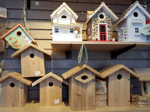 Bird Nesting Boxes at Wild Birds Unlimited, Vancouver, BC