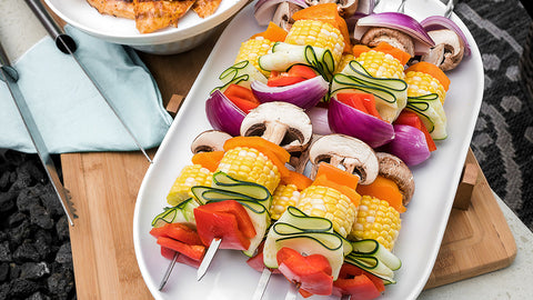 veggie skewers