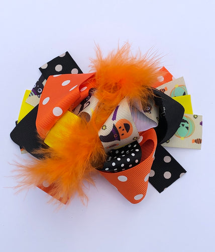 5” • Halloween Spooks Loop Hair Bow