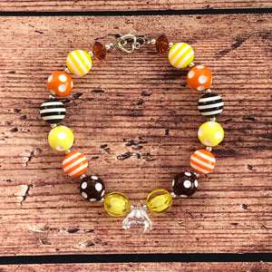 Fall Harvest Chunky Bead Necklace