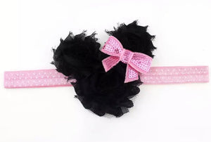 3” • Minnie Rosette Polka Dot Headband