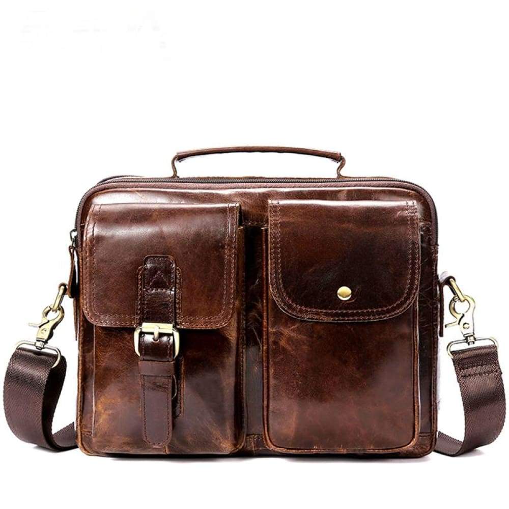 best men's leather shoulder bag