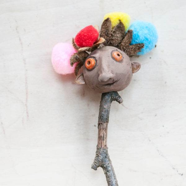 The Clay Heads - Make Your own Clay Creatures on a Stick_Red Hand Gang