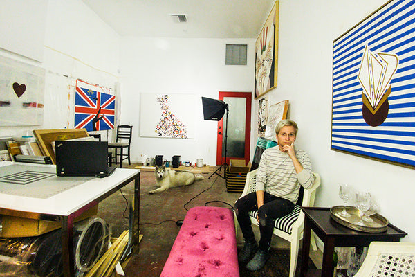 Ty Joseph in his studio