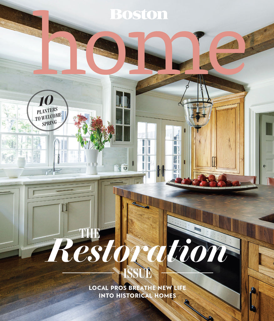 Boston Home Magazine cover