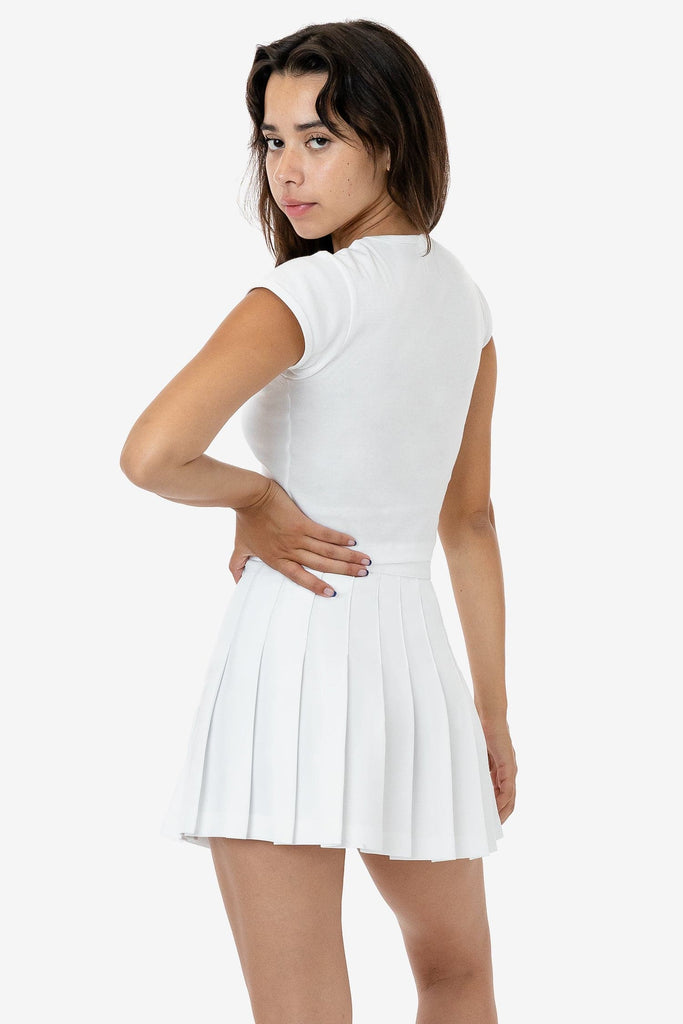 white tennis skirt 6 inch