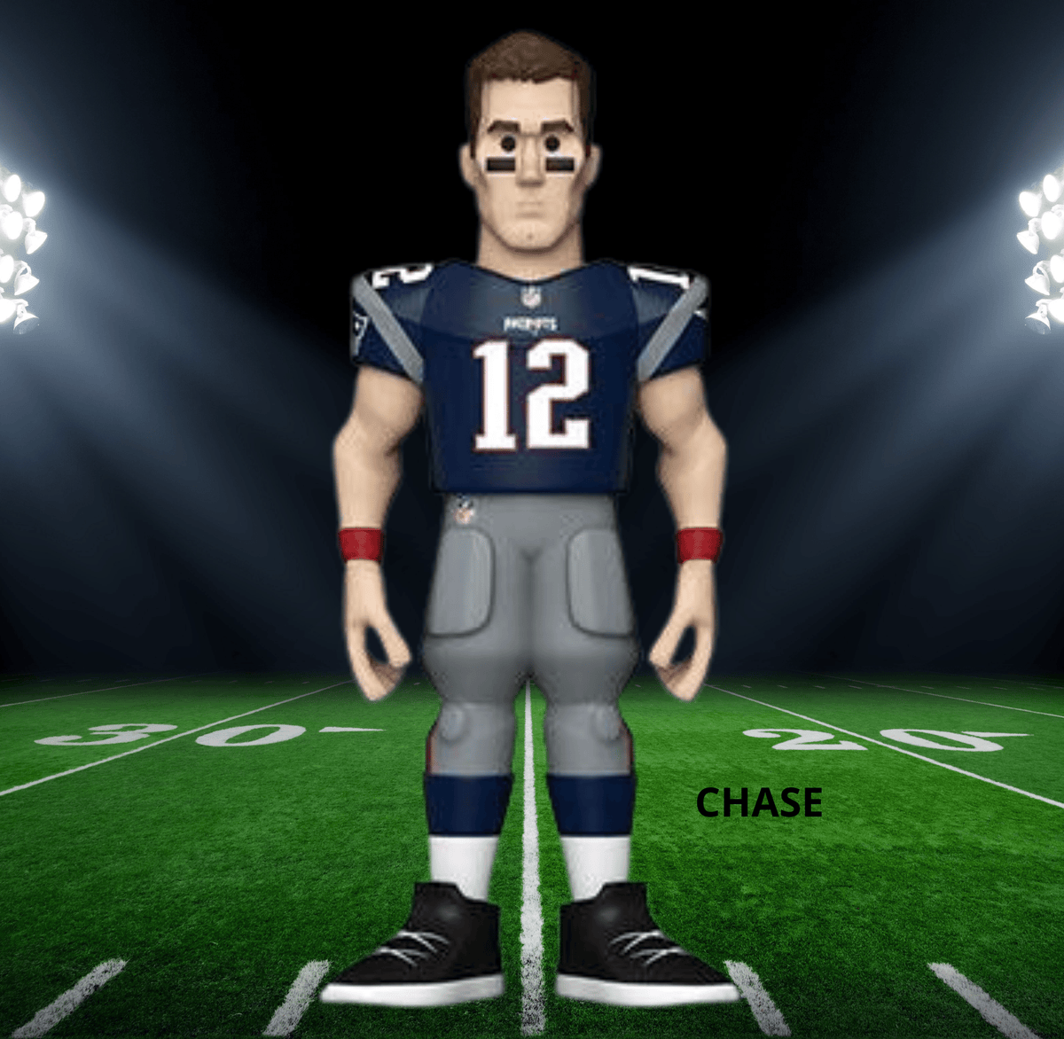 Gold 12 NFL: Buccaneers - Tom Brady with Chase (Walmart Exclusive) 