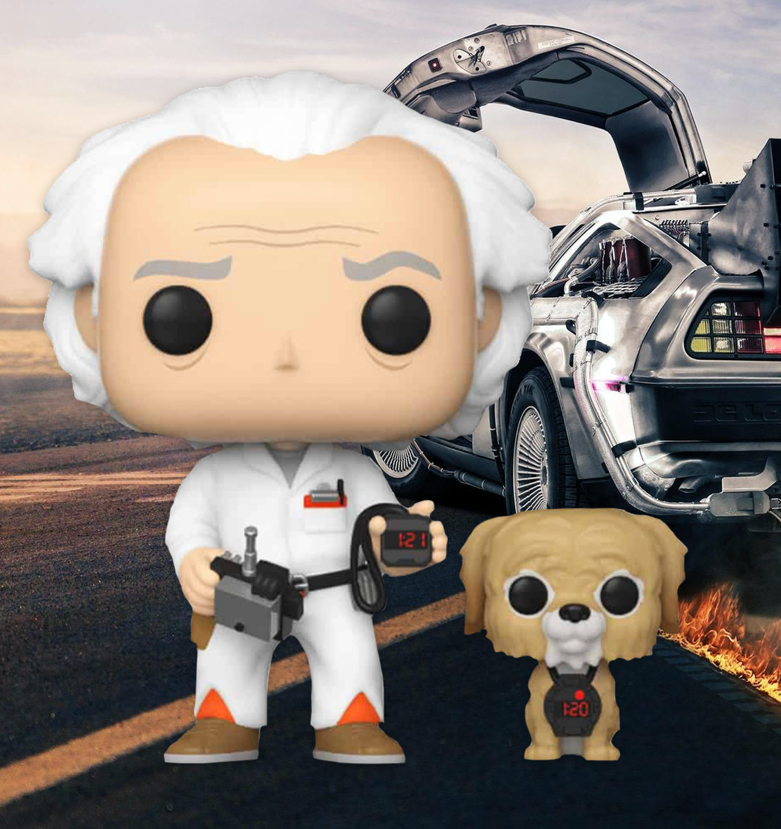 funko pop delorean