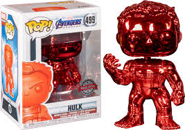 chrome hulk funko pop endgame