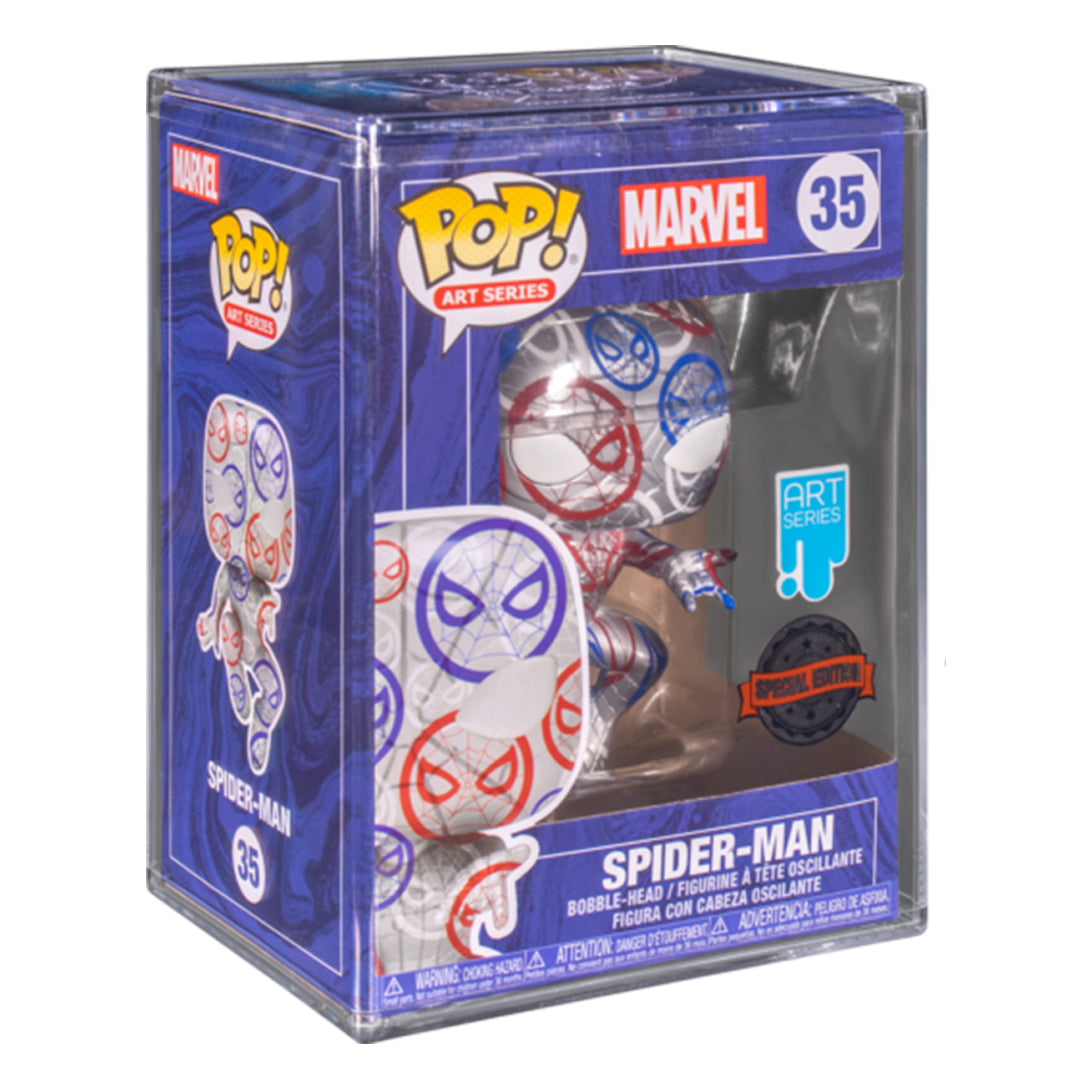 spider man funko art series