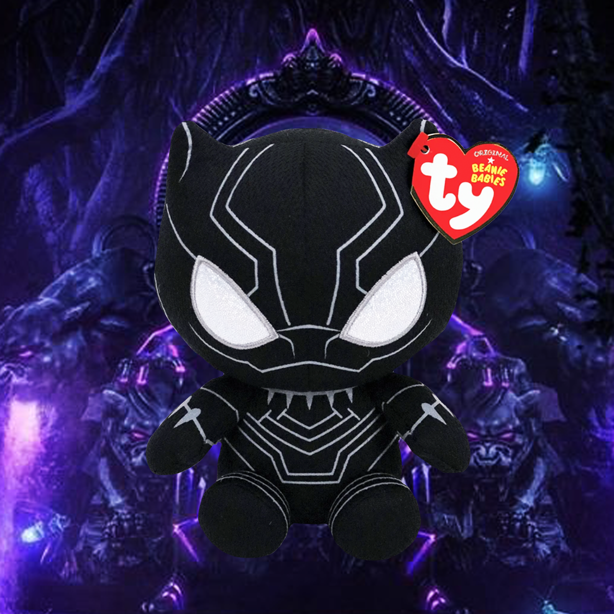 black panther beanie boo