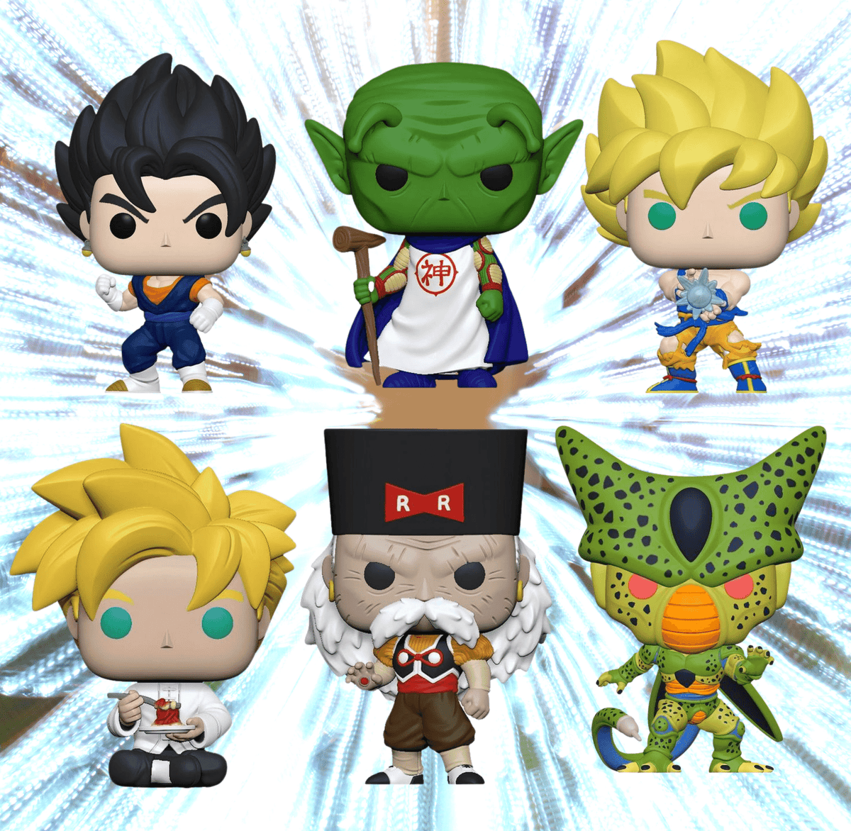 Dragon Ball Z Funko Pop! Complete Set of 6 (2021 Release) (PreOrder