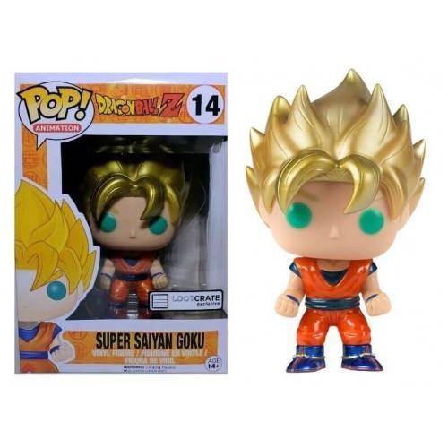 funko pop super saiyan goku metallic