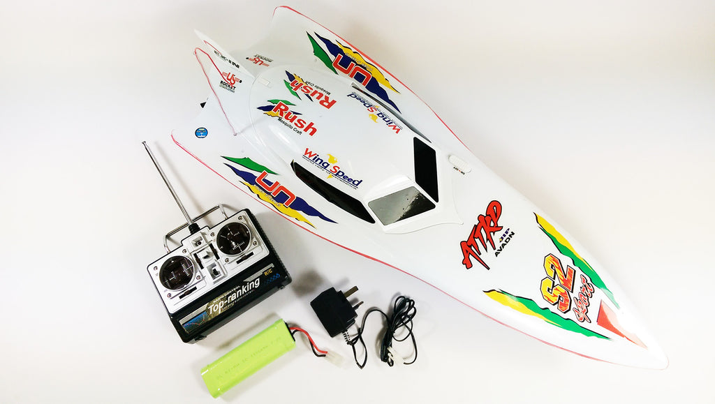 double horse 7000 speed wing twin prop rc racing boat