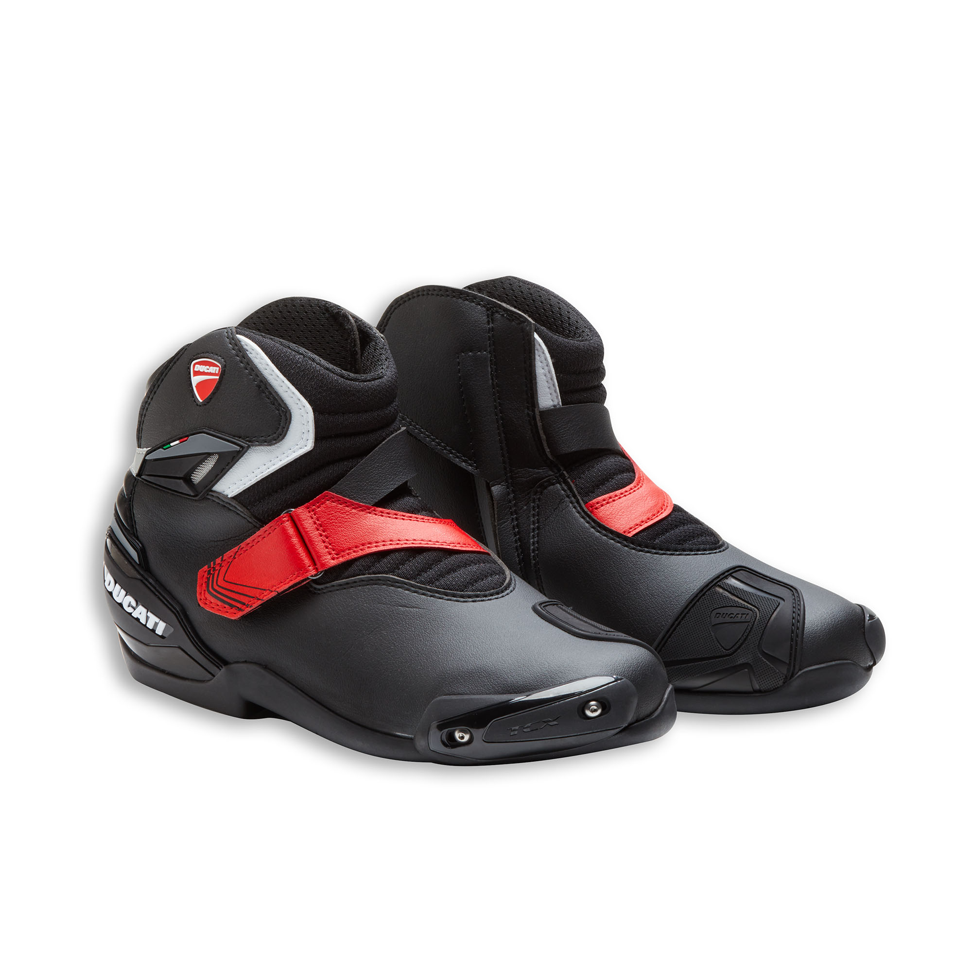 Company Theme Technical Short Motorcycle Boots by – Seacoast Sport Cycle