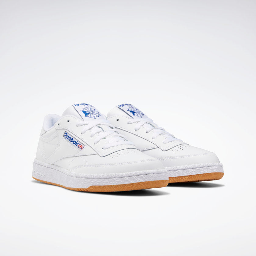 reebok club c 85 white royal gum