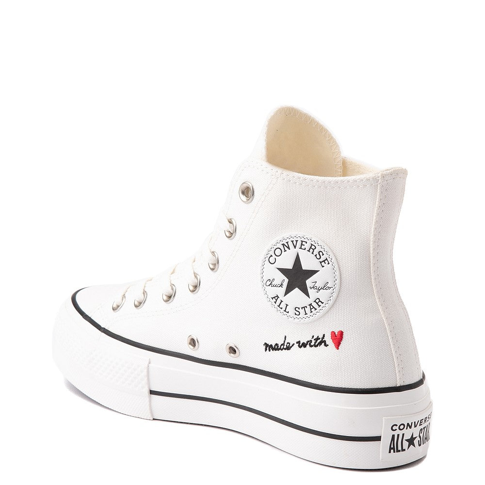 Converse Chuck Taylor Lift Love Thread Hi White – Stencil