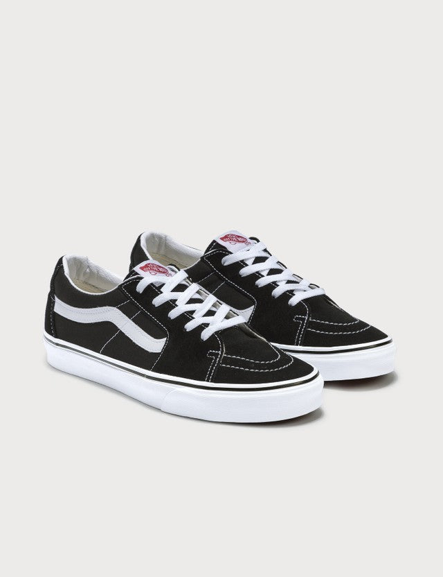 vans sk8 low black true white