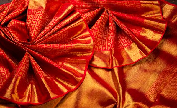 Bridal kanchipuram silk sarees - wedding silk sarees