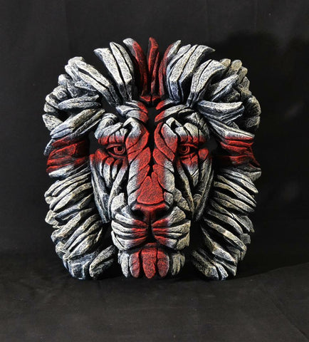 England-Lions-Head-Facepaint-Sculpture