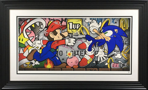 JJ Adams-Sonic-Hedgehog-Super-Mario-Print