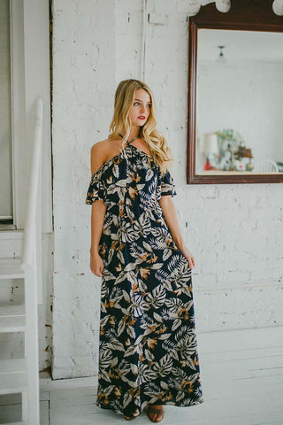 Josette Lace Up Dress FINAL SALE