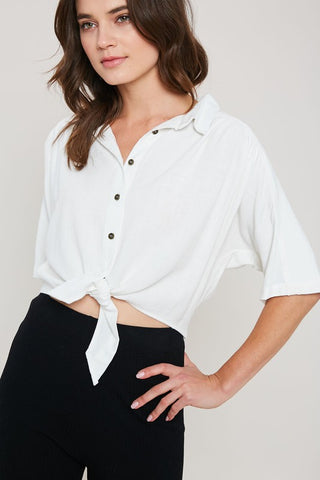 White Crow Bowie Bolt Tee