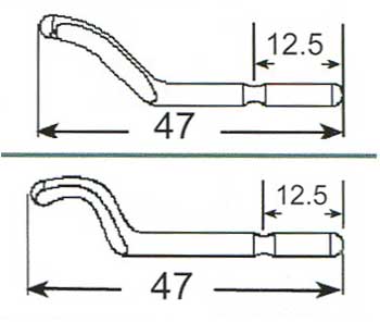 universal deburring cutter with blade diameter 3.2