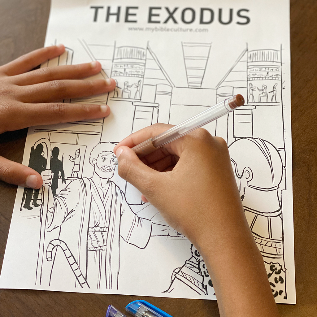 the-exodus-coloring-page