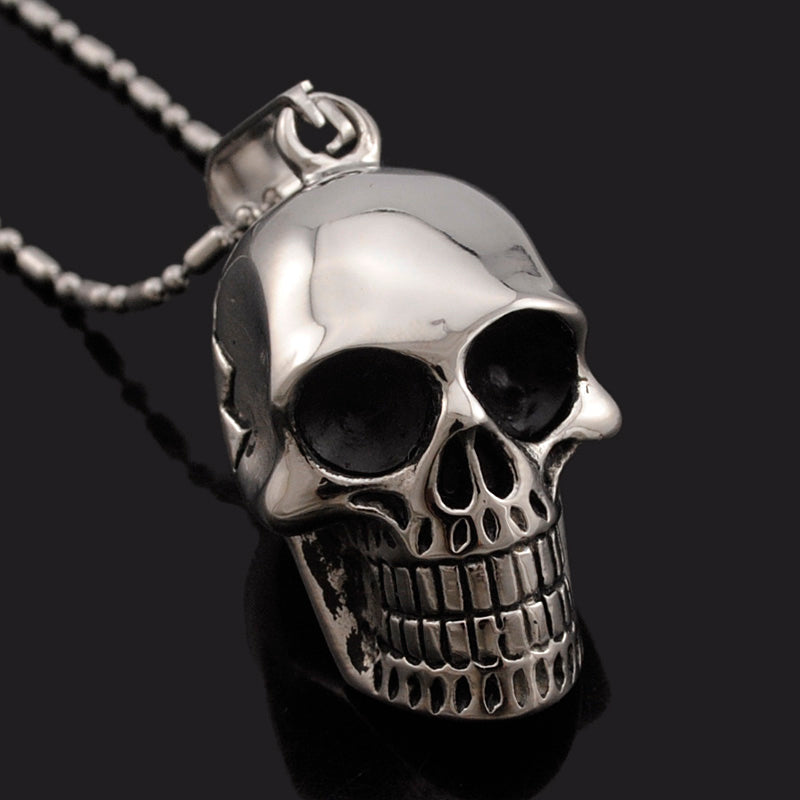 skull charm necklace