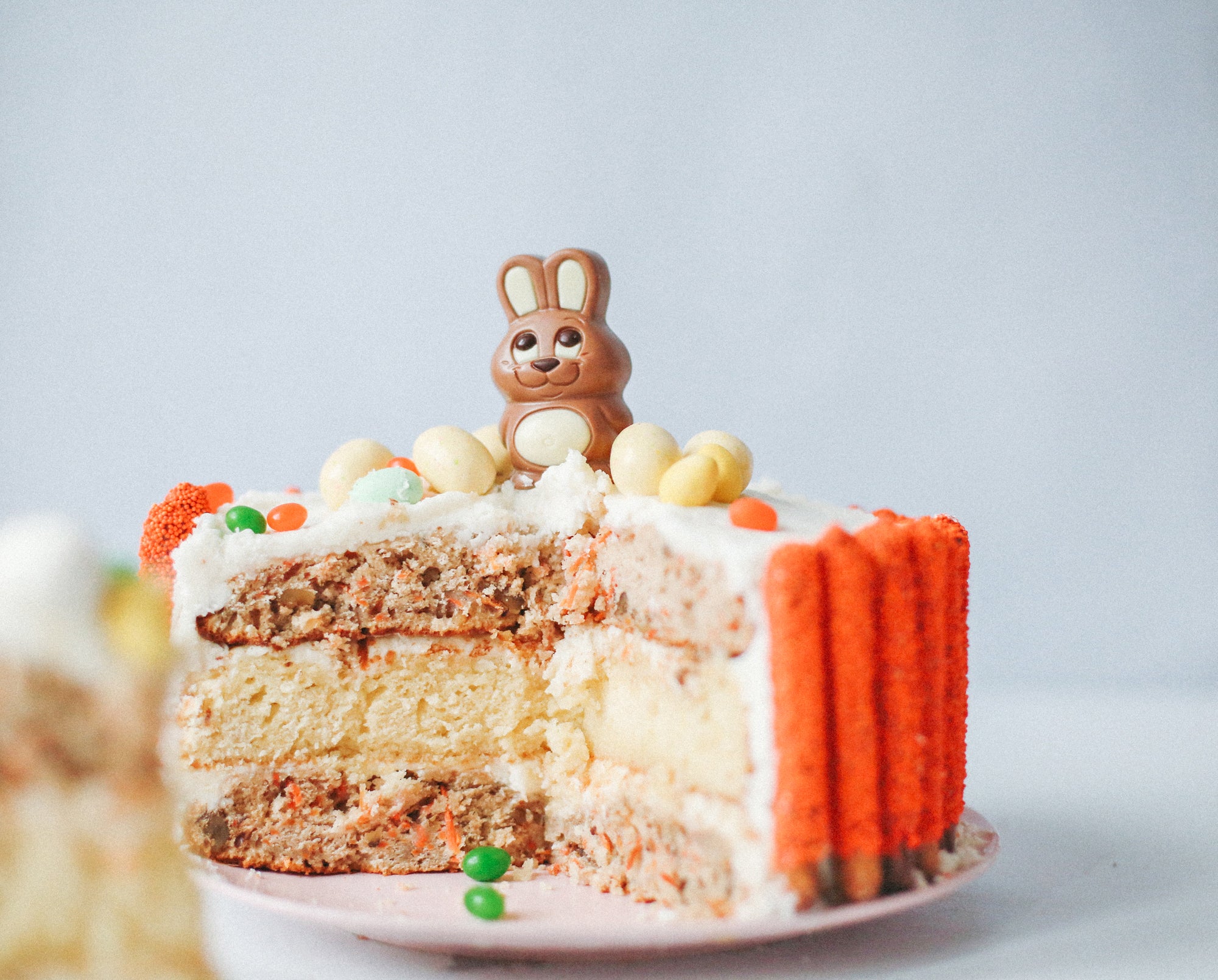 Easter Bunny Vanilla Carrot Cake Recipe