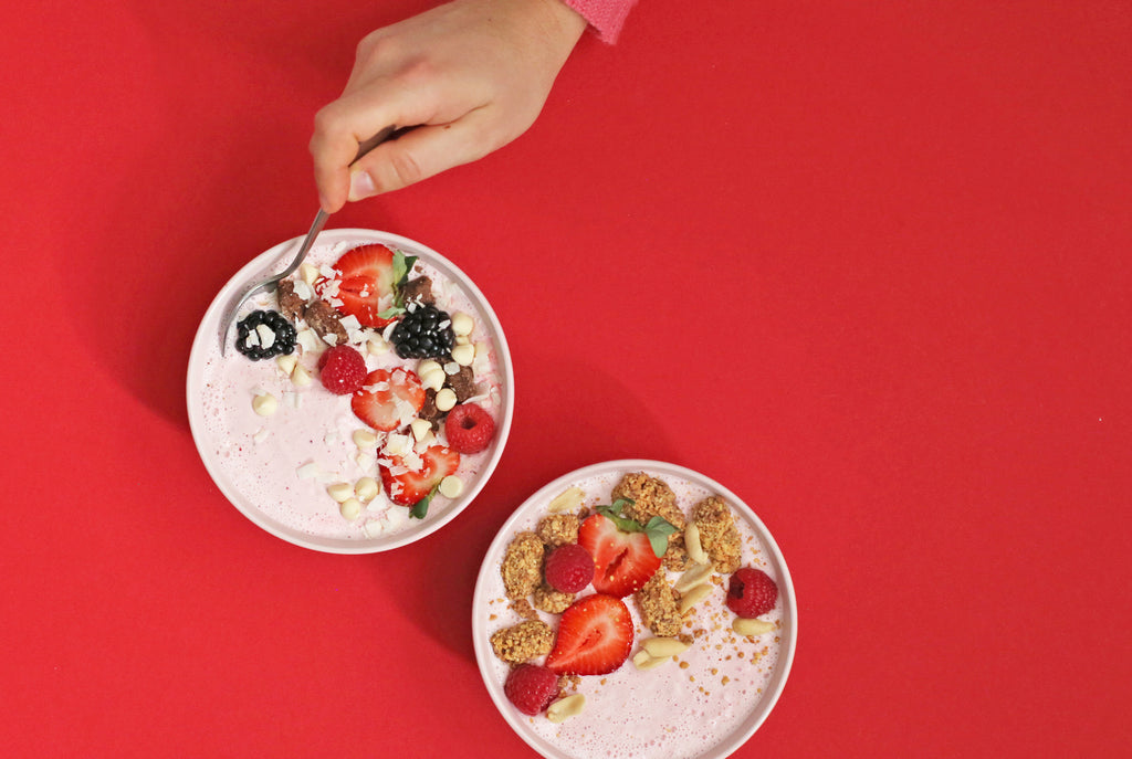 Mother’s Day Ice Cream “Smoothie” Bowls